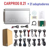 Programador Carprog 8.21 + 21 adaptadores